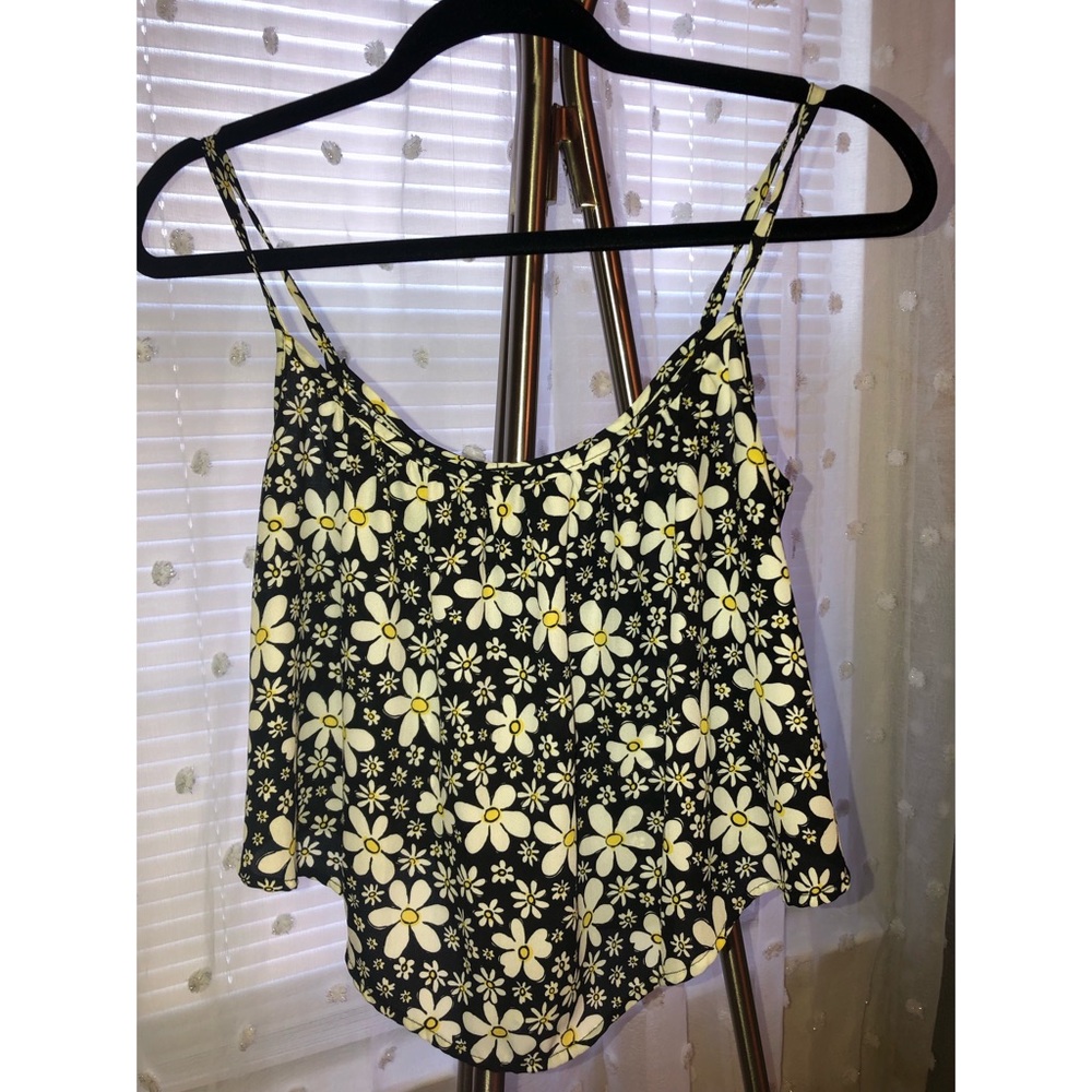 Crop top floreal